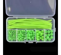 Cuentas flotantes de señuelo de pesca, 171 piezas de 48 mm, redondas, luminosas, para pesca en el mar con varios tamaños para mejorar la visibilidad del cebo