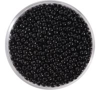 Cuentas Miyuki, 2,2 mm, 12 g, negro