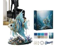 Cuentas para niños, fabricación de animales marinos, kit de cuentas de animales mitológicos 3D - para adultos, niñas y niños, principiantes, cumpleaños, vacaciones, , decoración del hogar