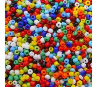 Cuentas Pony para pulseras, 2 mm, juego de perlas de 60 g, perlas sueltas con agujero, cuentas para manualidades, para decoración de manualidades, pulseras, collares, pendientes, bisutería, sombrero,