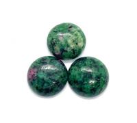 Cuentas Pulidas De Cuarzo 10 cuentas sueltas pulidas de amatista, turquesa y cuarzo cabujón varios estilos for la creación anillos finos(Color-22,4mm)