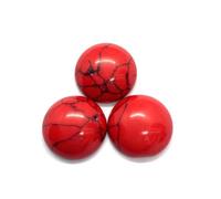 Cuentas Pulidas De Cuarzo 10 cuentas sueltas pulidas de amatista, turquesa y cuarzo cabujón varios estilos for la creación anillos finos(Color-21,8mm)