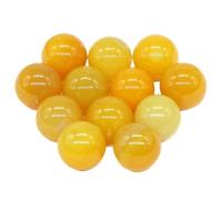 Cuentas Pulidas De Cuarzo Mini esferas de cristal 16 mm, piedras bolsillo, globos chakras, gemas minerales, decoración for el hogar(Color-40,20 PCS)