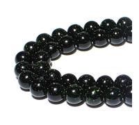 Cuentas Redondas de Piedra Arenisca Verde 10mm Piedras Preciosas Redondas Sueltas para La Fabricación de Pulsera collar y joyas