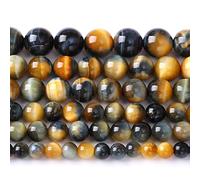 Cuentas redondas de piedras preciosas naturales, 90 unidades de 4 mm de unakita natural, cuentas sueltas redondas for hacer joyas, pulseras y collares (unakita, 4 mm)(Dream Blue Tiger Eye Stone,12mm)