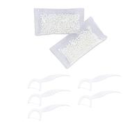 Cuentas temporales de restauración dientes de 20 g con 5 pcs varillas hilo dental, reemplazo de relleno de dientes, material relleno dientes rotos dientes de dentadura perdidos