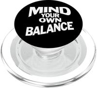 Cuente con su Propio Equilibrio Divertido Vértigo Conciencia PopSockets PopGrip para MagSafe