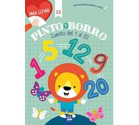 Cuento del 1 al 20. 4-6 años (Pinto y borro. Para llevar)