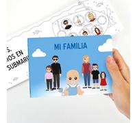 Cuento personalizado Mi familia para niños