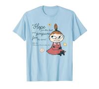 Cuentos de Esperanza de de Moominvalley Little My Quote Camiseta, Hombre, Azul Bebé, S