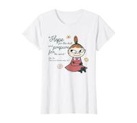 Cuentos de Esperanza de de Moominvalley Little My Quote Camiseta, Mujer, Blanco, XXL