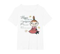 Cuentos de Esperanza de de Moominvalley Little My Quote Camiseta, Mujer Tallas Grandes, Blanco, 4XL Grande