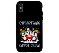 Cuentos de Navidad Crew! Grupo Canto de villancicos Carcasa para iPhone X/XS