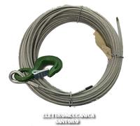 Cuerda Acero MT 30 Diámetro 5MM Plumper No Rebelar Ascensor Montacarich