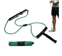 Cuerda ajustable para entrenamiento de swing de golf portátil - Cuerda extensible para ejercicio, banda elástica para el ritmo del ritmo | Interior Residencia Fitness Exterior Césped Práctica Fairway