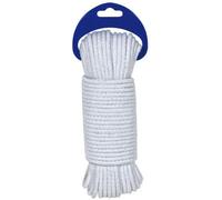 CUERDA ALGODON 4.5 MM TRENZADA BLANCO 20 M