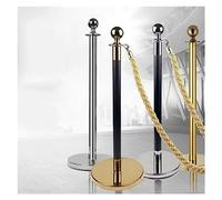 Cuerda amarilla para control de multitudes de 3/4/5/8/12 pies, cuerda de cáñamo para divisor de colas y línea segura, 2,58 cm de ancho