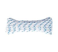 Cuerda Braid Nautica Antica corderia Marra - Nautica Retorcido Bobina mm 4, 10 m, Blanca con segnalino Azul