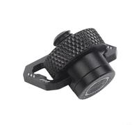Cuerda colgante de aleación de aluminio con tornillo giratorio, cordón de fijación de 1/4 pulgadas para equipo de camping, correa de poliéster de alta densidad para equipo de senderismo (tornillo de