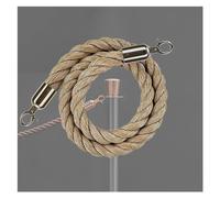 Cuerda de 1.5 m, control de multitudes trenzado con negro/d Hoo, longitudes personalizadas 2/5/6/13 pies para cola de eventos