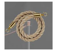 Cuerda de 1,5 m - Cuerdas trenzadas para control de multitudes con negro/d Hoo - Disponible en longitudes de 2/5/6/13 pies - & Slish Safe Solut