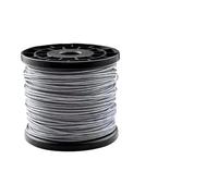Cuerda de Acero inoxidable Cable suave de cuerda de alambre de acero inoxidable, recubierto de plástico transparente de PVC, sin rebabas, diámetro de 0,3mm-10mm, longitud de 2-100m(50 meter,2.0 To 3.0