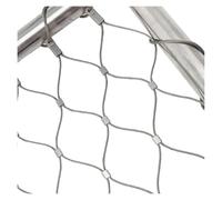 Cuerda de acero inoxidable de malla segura para balcón de gran altitud anticaída para animales y aves de corral Ca 1,5 mm de diámetro del alambre 0,8 x 2 m y protección