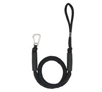 Cuerda de acoplamiento for barco de 4 pies con ganchos, línea de muelle Bungee, accesorios de cuerda elástica for barco, esquí acuático(Nero)