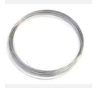 Cuerda De Alambre De Acero Inoxidable 304 De 10 M, Cuerdas De Alambre Recubiertas De Plástico De 0,8-1,5 Mm De Diámetro For Tendedero(0.8mm)