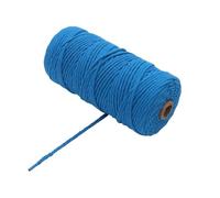 cuerda de algodón, Cuerda de algodón Cordón de macramé Multicolor 2/3/4 mm 50/100 M for manualidades DIY(Color 10,4MM 50M)