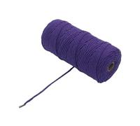 cuerda de algodón, Cuerda de algodón Cordón de macramé Multicolor 2/3/4 mm 50/100 M for manualidades DIY(Color 16,2MM 100M)