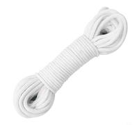 Cuerda de algodón de riego automático con cordón absorbente de agua para macetas, para mantener la humedad en el suelo y las raíces (4 mm): 9 m