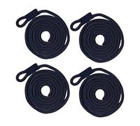 Cuerda de Amarre 4 parachoques for barcos marinos de 1,5 m, líneas de defensa de 0,65 x 150 cm, líneas de muelle for barcos, protector de muelle, cuerda de atraque, defensas for barcos, cuerdas de par