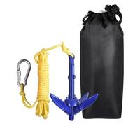 Cuerda de Amarre, Juego completo de anclaje for tabla de Paddle, canoa, lancha motora, SUP, tabla de Paddle, ancla de barco, 1 Juego
