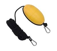 Cuerda de Ancla, Kayak Drift Calcetín Ancla Barco de Pesca Ancla Flotador Amarillo Marine Kayak Drift Anchorwith Correas Reforzadas