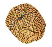 Cuerda de Aparejo, Cuerda de Aparejo Impermeable Multiusos para arboristas - 6 mm x 50 m, Cuerda de Polipropileno Trenzada de Tres hebras para Amarre marítimo, Rescate de Yates, proyectos de