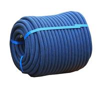 Cuerda de Aparejo, Cuerda de poliéster de Doble Trenzado de 5/8" x 30 m, Cuerda de Aparejo para arboristas de 32 a 196 pies de Largo para Tirar, Senderismo, Camping, navegación, Amarre, resc