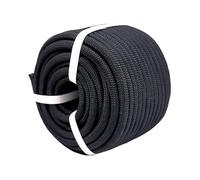 Cuerda de Aparejo, Cuerda de poliéster de Doble Trenzado de Alta Resistencia de 16 mm para arboristas - Cuerda de tracción de árboles de 40 m para Camping, navegación, Actividades al Aire li