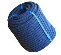 Cuerda de Aparejo, Cuerda Trenzada de poliéster de Alta Resistencia de 10 a 60 m - 48 hebras, Cuerda de Aparejo para arboristas, Ideal para construcción, navegación, tracción, muelles, sende