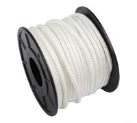 Cuerda de arranque de nailon de 30 m x 5 mm para motosierra, cortacésped, recortadora, cortasetos y equipos eléctricos