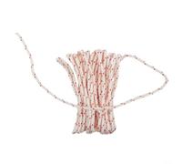 Cuerda de arranque de nailon de 4 mm de diámetro, 5 m de largo, con hilo trazador y revestimiento protector sellado para motosierra, cortadora de césped