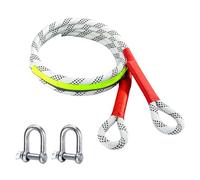 Cuerda de arrastre cinética de restauración - de alto rendimiento - Offroad - Correa de arrastre para vehículos 4x4 | Cuerda de remolque de gran estiramiento, cable de recuperación elástico, elástico