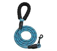 Cuerda de Arrastre para Perros, Correa for Perro Fuerte Correas for Mascotas Reflectante for Perros Grandes, pequeños y medianos(Sky Blue,1cm 2M)
