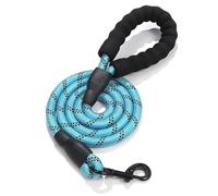 Cuerda de Arrastre para Perros, Cuerda de Remolque for Perros Correa for Larga Reflectante for(Sky Blue)