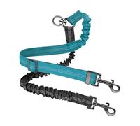Cuerda de arrastre para perros, giratoria de 360 grados, absorbe los golpes, para perros pequeños y medianos, parque de entrenamiento al aire , jardín y patio