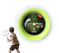 Cuerda de bádminton - de alta elasticidad, cuerda de reemplazo de raquetas | Large Plate Professional Grade Fibra Sintética, Rebound Performance Bright Color Strong Tension Stand para aficionados