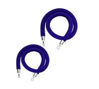 Cuerda de barrera con ganchos de metal, cuerdas de seguridad resistentes para grandes eventos, terciopelo rojo, control de multitudes para teatros y grandes aperturas