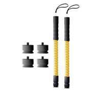Cuerda de batalla - Cuerda de fitness | Juego de cuerdas de batalla inalámbricas para entrenamiento de brazos, dispositivo de entrenamiento físico con peso, juego de 2 para atletas boxeadores, hombres