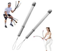 Cuerda de Batalla sin Cuerda Ajustable - Equipo de Gimnasio Silencioso y Compacto para Entrenamiento Full Body, HIIT y Fuerza, con Pesos Ajustables para Hombres y Mujeres(Grey)