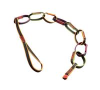 Cuerda de cadena de nailon para formar descenso, cuerda de cadena de anillo seguro, equipo de escalada al aire libre